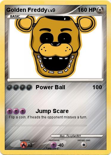 Pokemon Golden Freddy