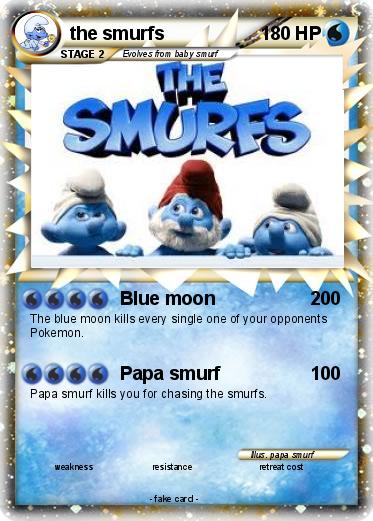 Pokemon the smurfs
