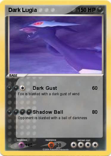Pokemon Dark Lugia