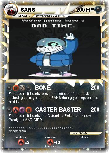 Pokemon SANS
