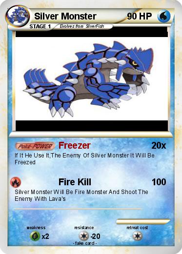 Pokemon Silver Monster