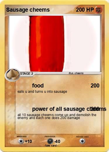 Pokemon Sausage cheems