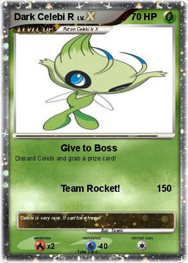 Pokemon Dark Celebi R
