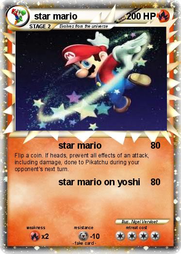 Pokemon star mario