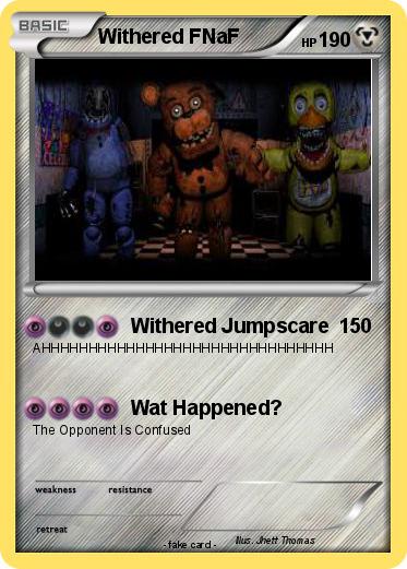 Pokemon Withered FNaF