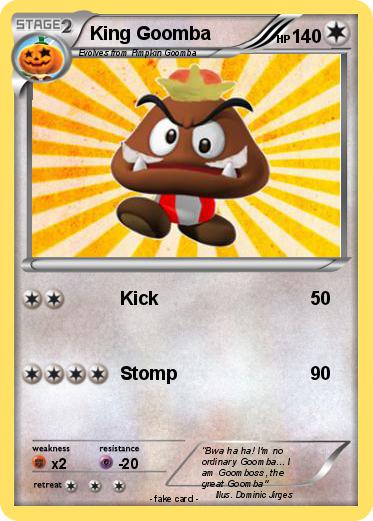Pokemon King Goomba