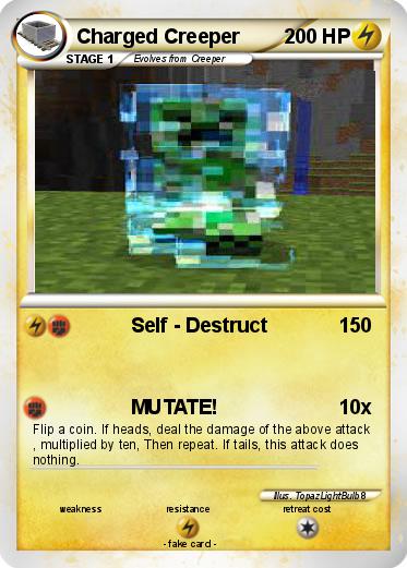 Pokemon Charged Creeper