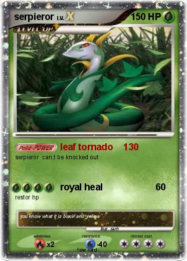Pokemon serpieror