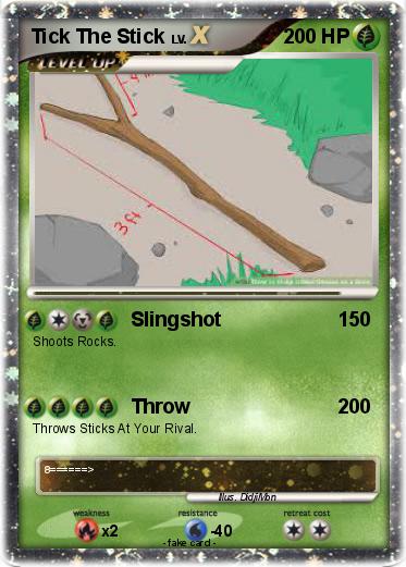 Pokemon Tick The Stick