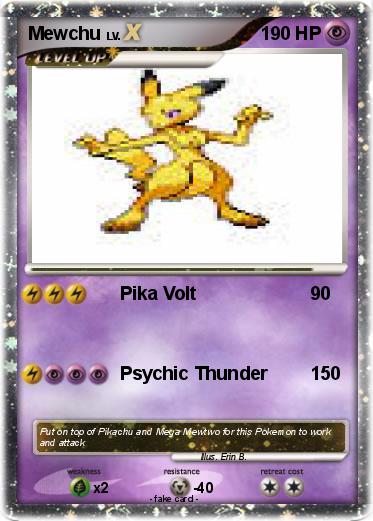 Pokemon Mewchu