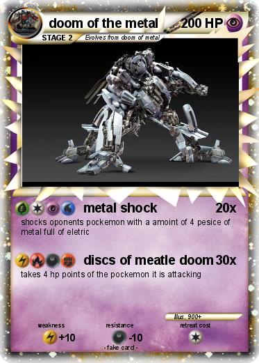 Pokemon doom of the metal