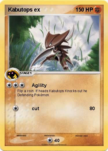 Pokemon Kabutops ex