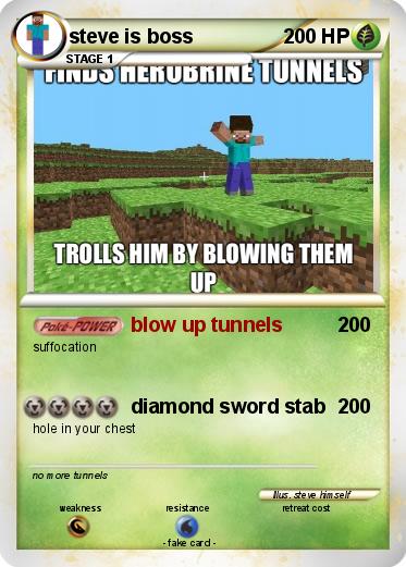 Pokemon steve is boss