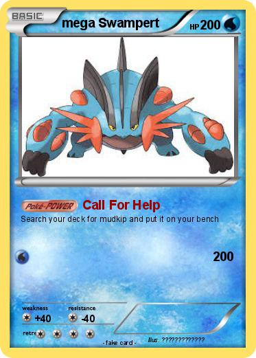 Pokemon mega Swampert