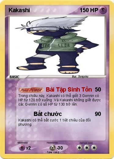Pokemon Kakashi
