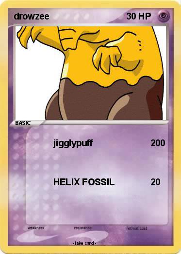 Pokemon drowzee