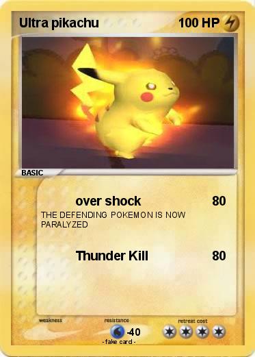 Pokemon Ultra pikachu