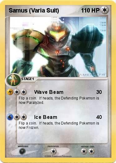 Pokemon Samus (Varia Suit)