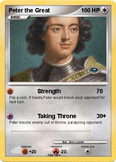 Pokemon Peter the Great