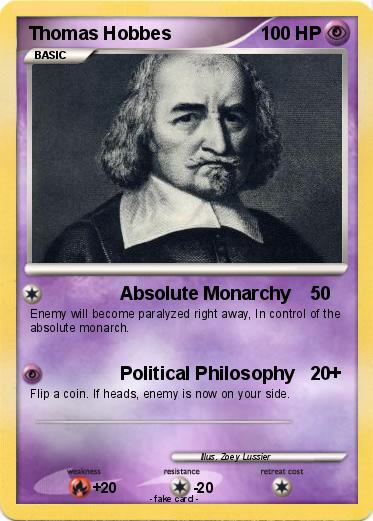 Pokemon Thomas Hobbes