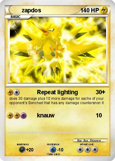 Pokemon zapdos