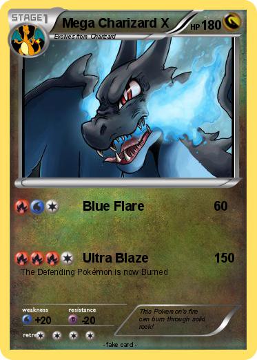 Pokemon Mega Charizard X