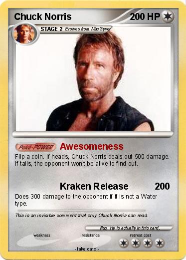 Pokemon Chuck Norris