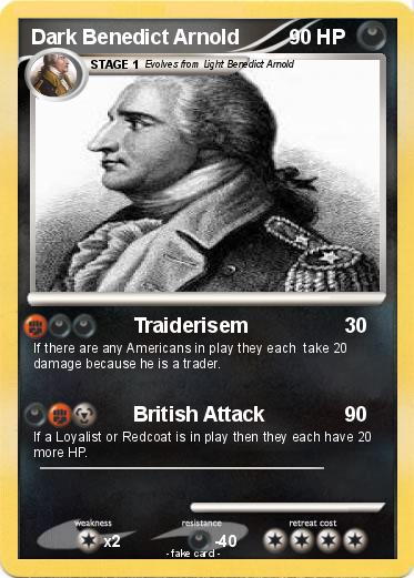 Pokemon Dark Benedict Arnold
