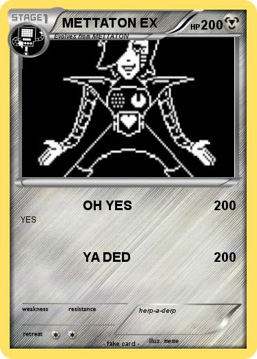 Pokemon METTATON EX