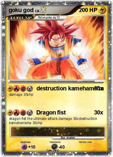 Pokemon goku god