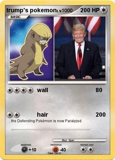 Pokemon trump's pokemon