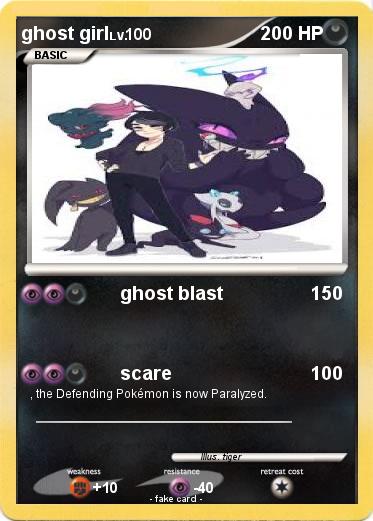 Pokemon ghost girl
