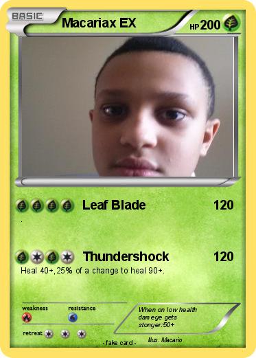 Pokemon Macariax EX
