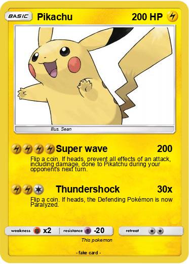 Pokemon Pikachu