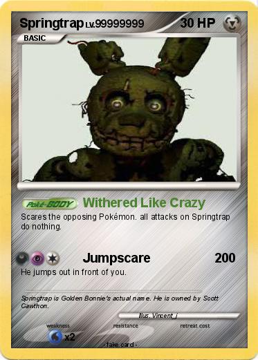 Pokemon Springtrap
