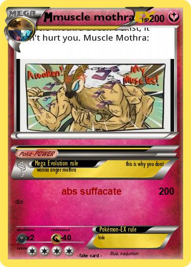 Pokemon muscle mothra