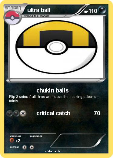 Pokemon ultra ball