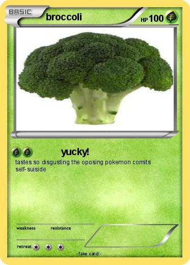 Pokemon broccoli