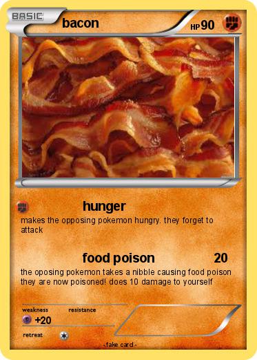 Pokemon bacon