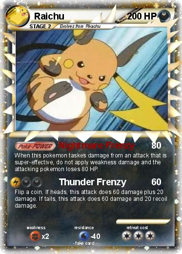 Pokemon Raichu