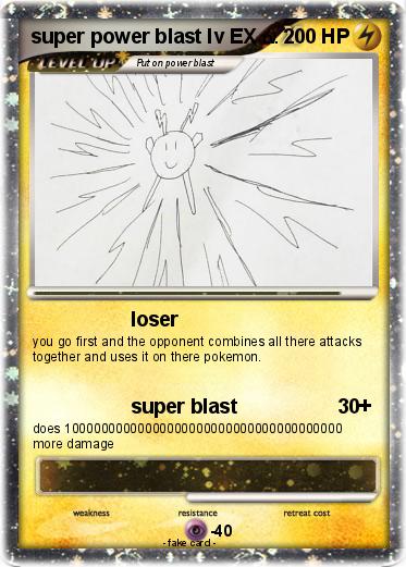Pokemon super power blast lv EX