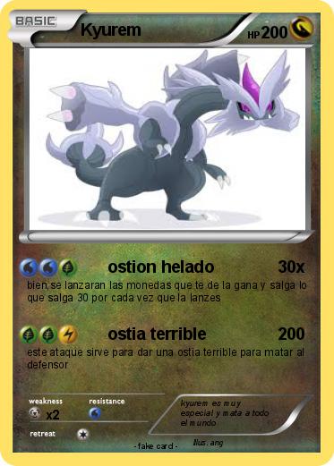 Pokemon Kyurem