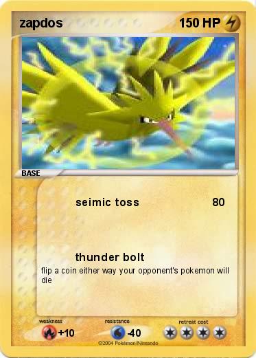 Pokemon zapdos