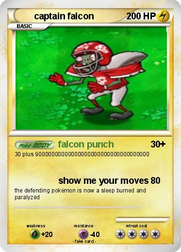 Pokemon captain falcon