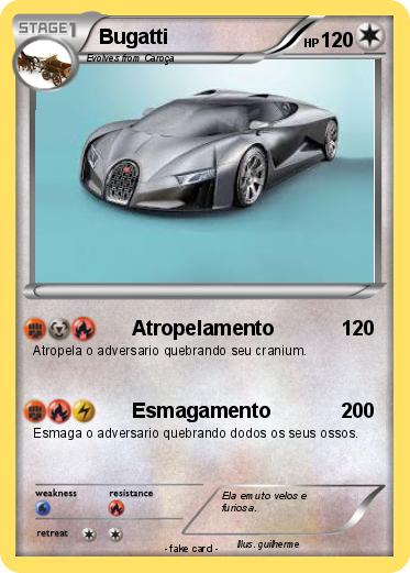 Pokemon Bugatti