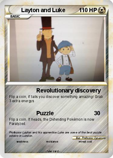 Pokemon Layton and Luke
