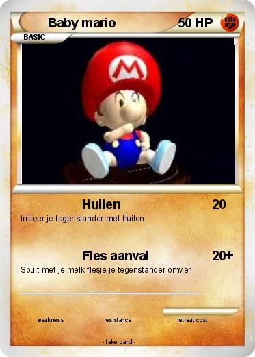 Pokemon Baby mario