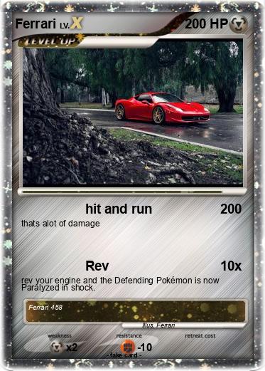 Pokemon Ferrari