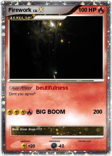 Pokemon Firework