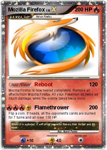 Pokemon Mozilla Firefox